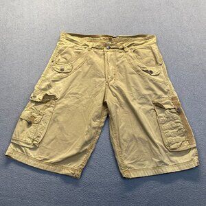 BROOKLYN LAUNDRY Shorts Mens Size 36 Cargo Work Wear Casual,Hiking,Beige